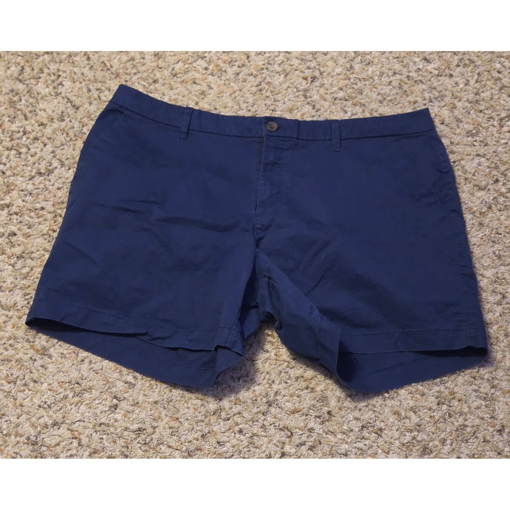 Old Navy Chino Shorts Women's Size 16 Navy